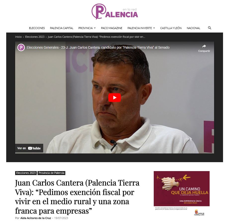 Palencia en la red - Fiscalidad -